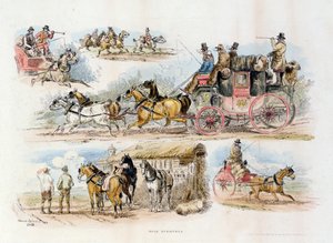 ロードスクレイピング、1840（カラー彫刻）
